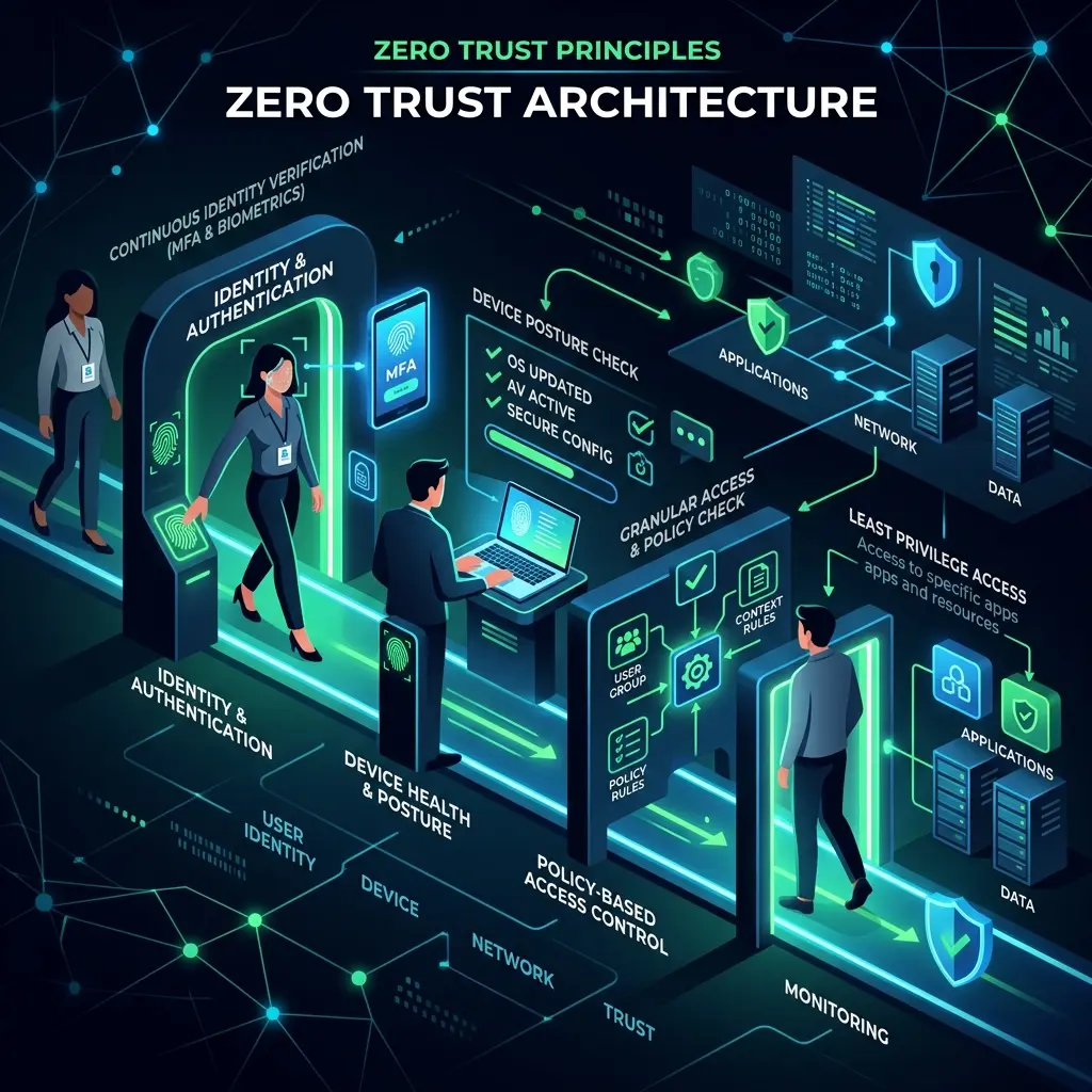 Zero Trust: La filosofía implacable que reescribió la ciberseguridad mundial